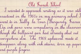 Old French School Bold