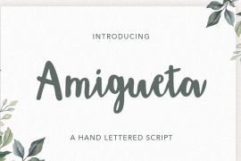 Amigueta Script Regular