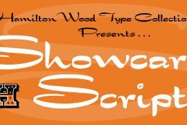 HWT Showcard Script Regular