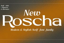 Roscha Extra Bold Extra Expanded