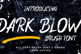 Dark Blow Swash Brush
