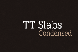TT Slabs Condensed Black