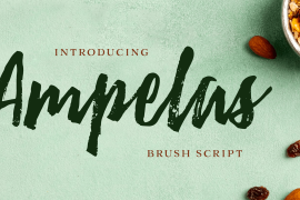 Ampelas Brush Script Regular