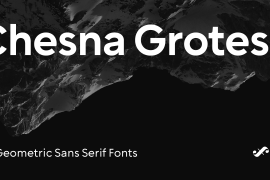 Chesna Grotesk Medium Italic