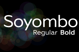 Soyombo Bold