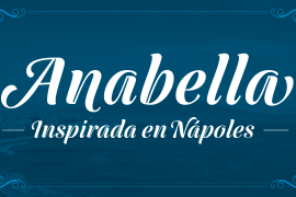 Anabella Bold Italic Stencil