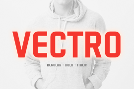 Vectro Bold Italic