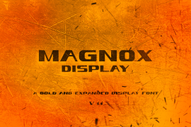 Magnox Display Rounded Oblique