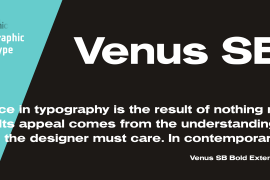 Venus SB Bold Extended