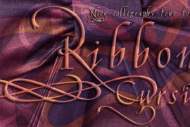 Ribbon Cursive