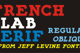 French Slab Serif JNL