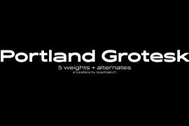 Portland Grotesk Light