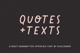 Quotes and Texts Regular