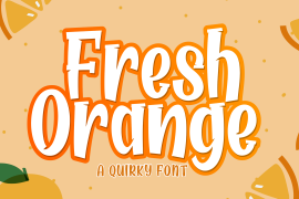 Fresh Orange Extrude