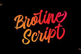 Broline Script Regular