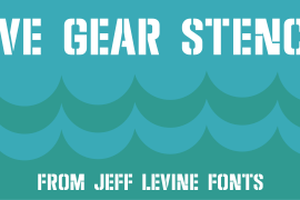 Dive Gear Stencil JNL