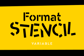 -OC Format Stencil X5
