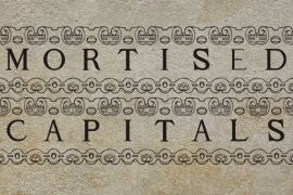 Mortised Capitals Single