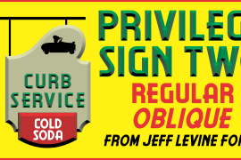 Privilege Sign Two JNL Oblique