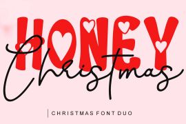 Honey Christmas Monoline