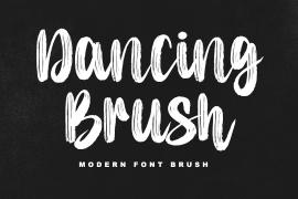 Dancing Brush Regular