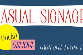 Casual Signage JNL