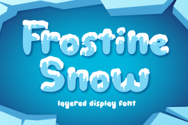 Frostine Snow Display