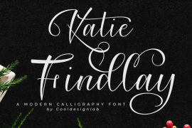 Katie Findlay Script Regular
