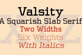 Valsity Regular