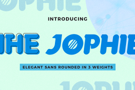 The Jophie Sans Outline Regular
