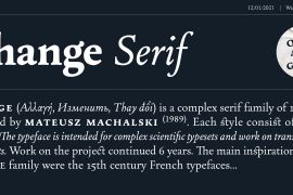 Change Serif Black