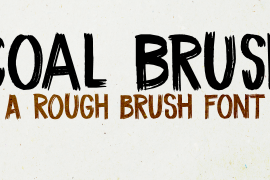 Coal Brush Italic