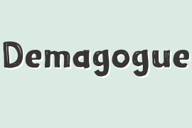 Demagogue Italic