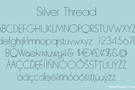 Silver Thread JF Regular