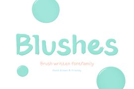 Blushes Bold Italic
