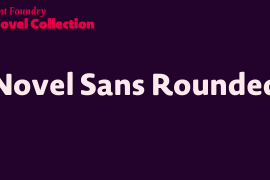 Novel Sans Rounded Pro