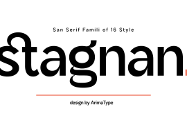 Stagnan Extra Bold Italic