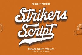 Strikers Script Swash