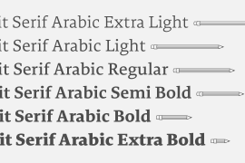 Edit Serif Arabic Bold