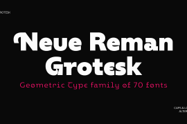 Neue Reman Gt Heavy Condensed Grotesk VR