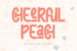 Cheerful Peach Regular