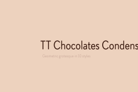 TT Chocolates Condensed Black
