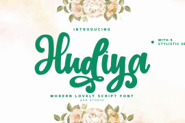 Hudiya Script Regular