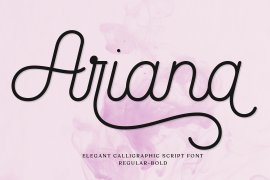 Ariana Script Bold
