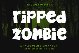 Ripped Zombie