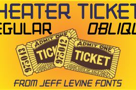 Theater Tickets JNL Oblique