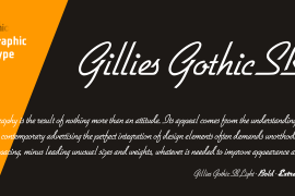 Gillies Gothic SB ExtraBold