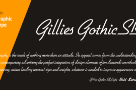 Gillies Gothic SB Bold