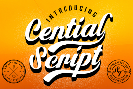 Cential Script Regular