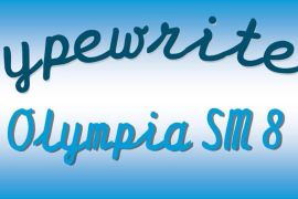 Typewriter Olympia SM8 Italic